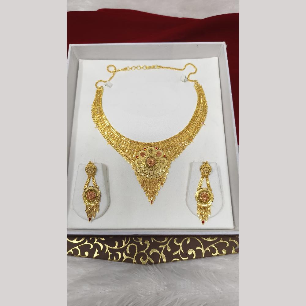 Pari Art Jewellery Glamorous Forming Jewellery Necklace Set