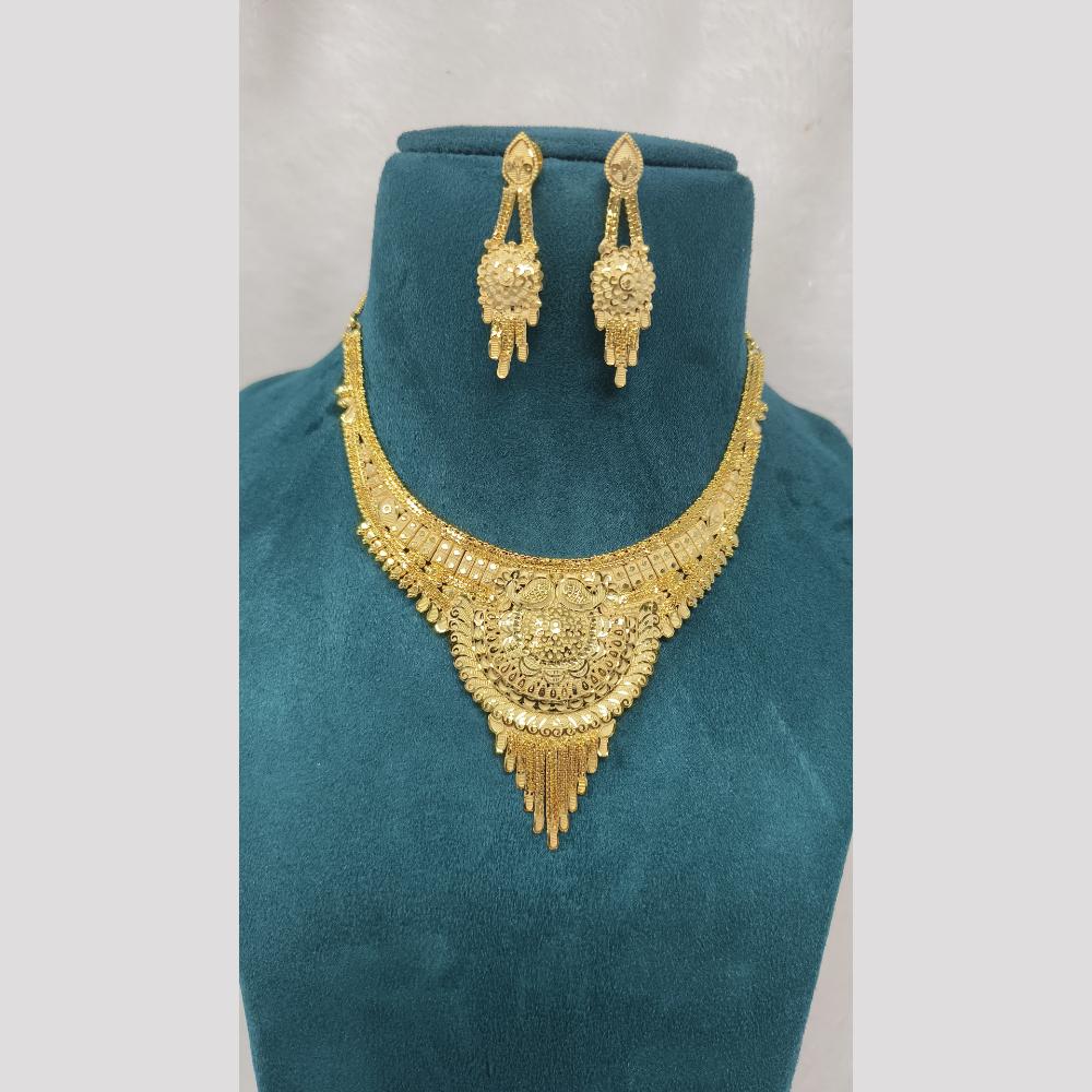 Pari Art Jewellery Sparkling Forming Necklace Set