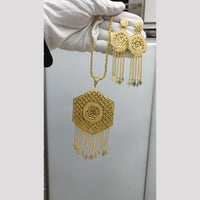 Pari Art Jewellery Elegant Forming Chain Pendant Set