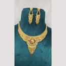 Pari Art Jewellery Luxurious Forming Heavy Necklace Set