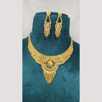 Pari Art Jewellery Luxurious Forming Heavy Necklace Set