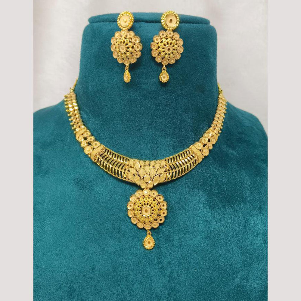 Pari Art Jewellery Grand Antique Style Forming Necklace Set