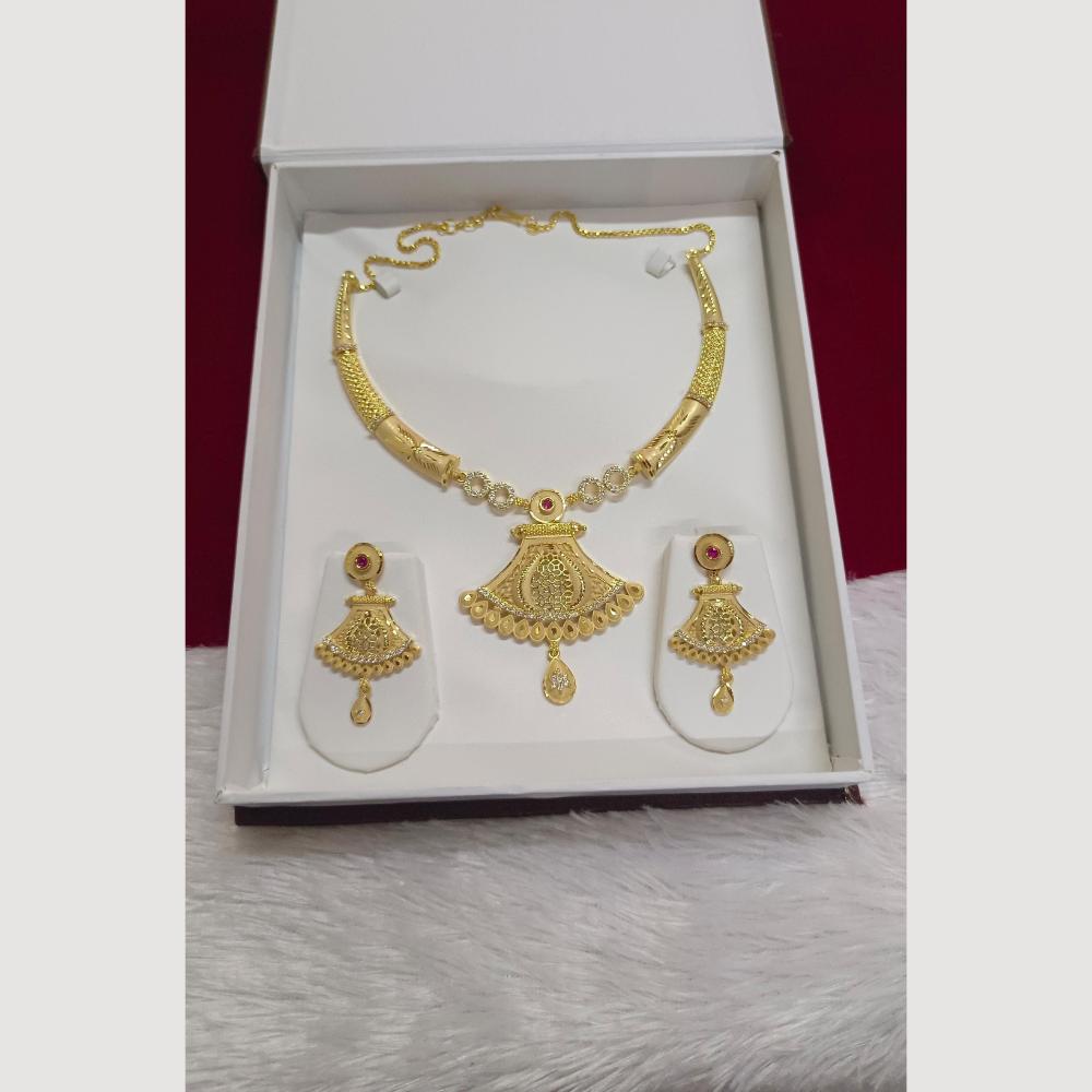 Pari Art Jewellery Trending Forming Necklace Set