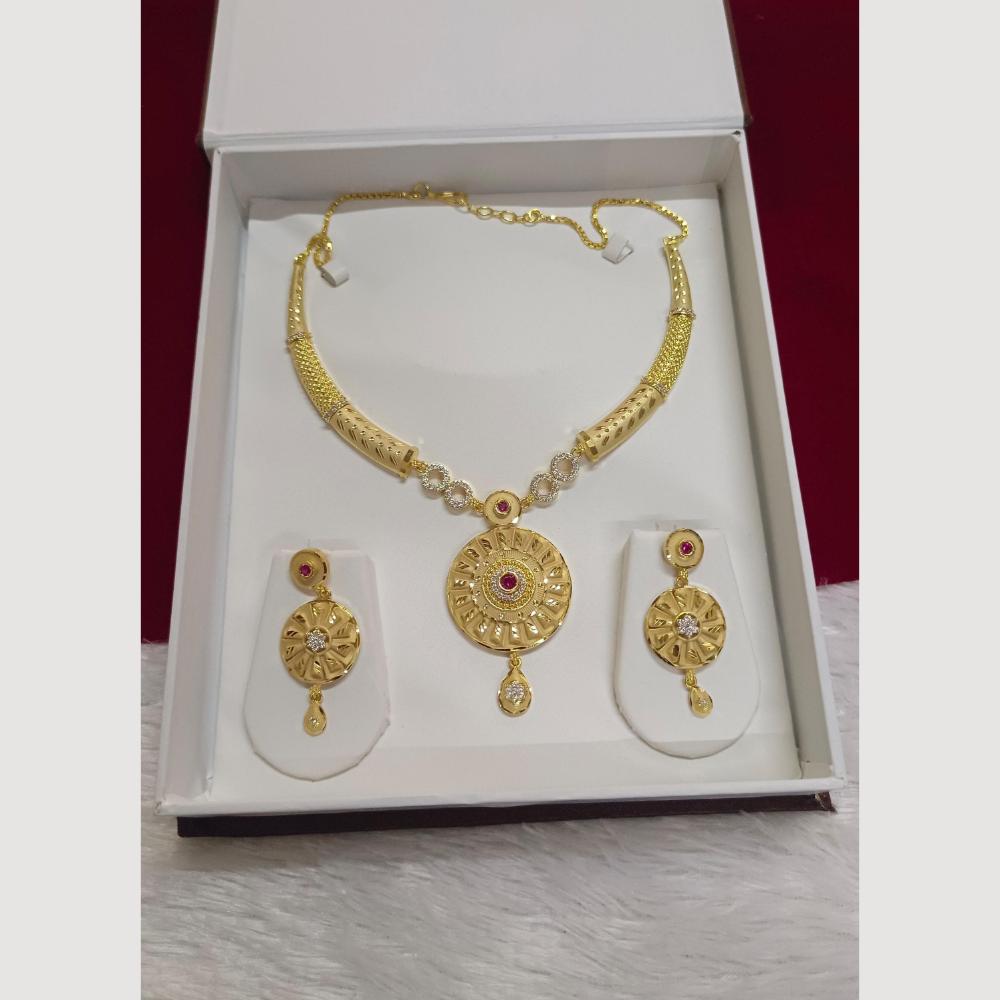 Pari Art Jewellery Trending Forming Necklace Set