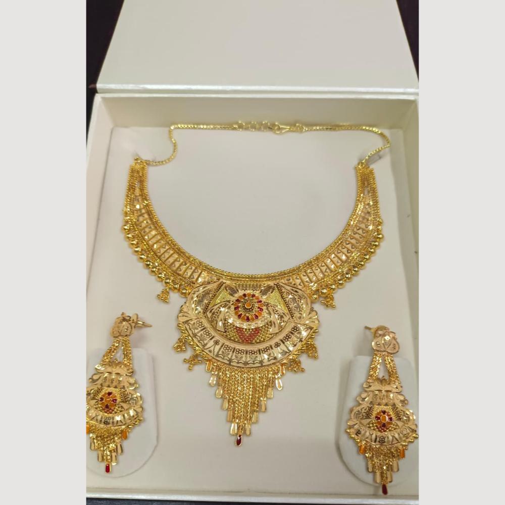 Pari Art Jewellery Trending Forming Necklace Set