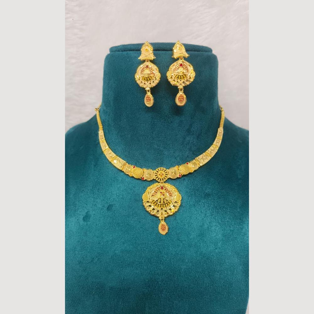 Pari Art Jewellery Trending Forming Necklace Set