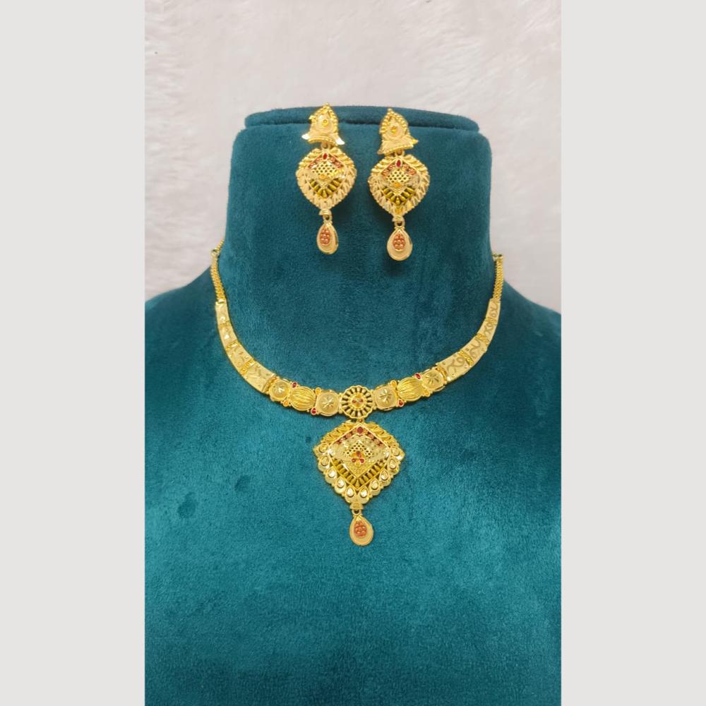 Pari Art Jewellery Trending Forming Necklace Set