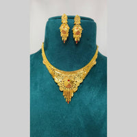 Pari Art Jewellery Luxurious Forming Heavy Necklace Set