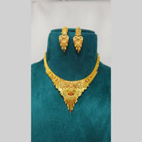 Pari Art Jewellery Luxurious Forming Heavy Necklace Set