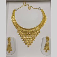 Pari Art Jewellery Luxurious Forming Heavy Necklace Set