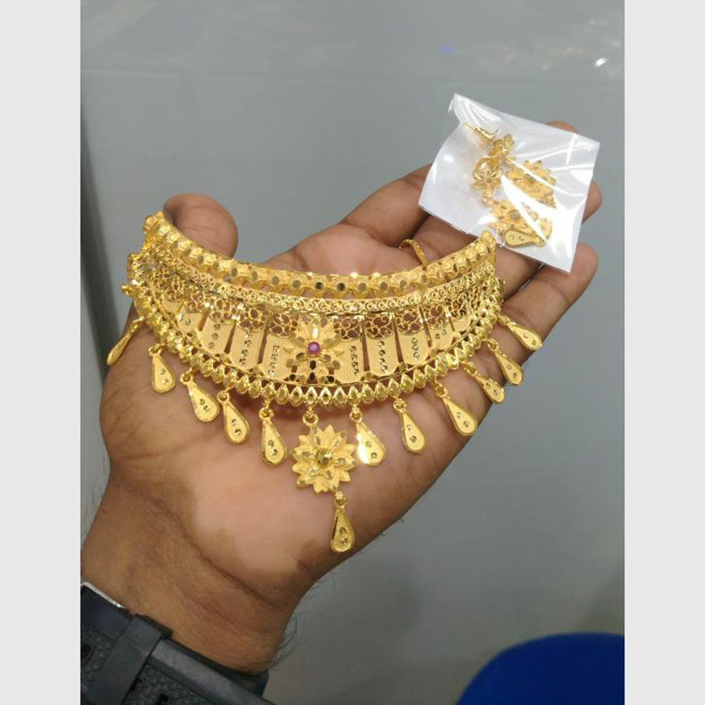 Pari Art Jewellery Trending Forming Stylish Necklace Set