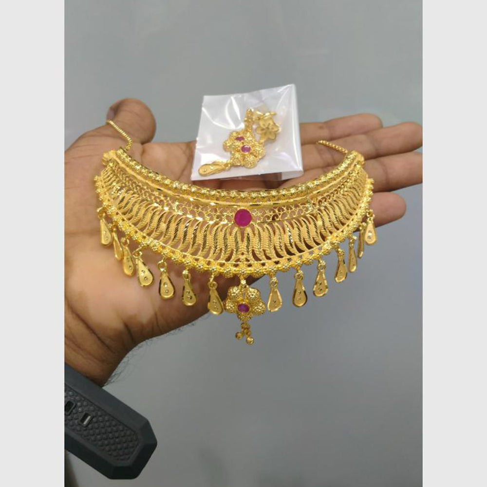 Pari Art Jewellery Trending Forming Stylish Necklace Set