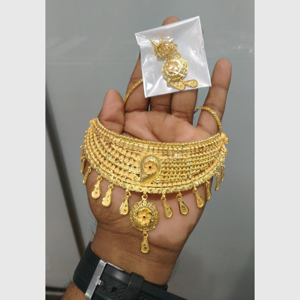 Pari Art Jewellery Trending Forming Stylish Necklace Set