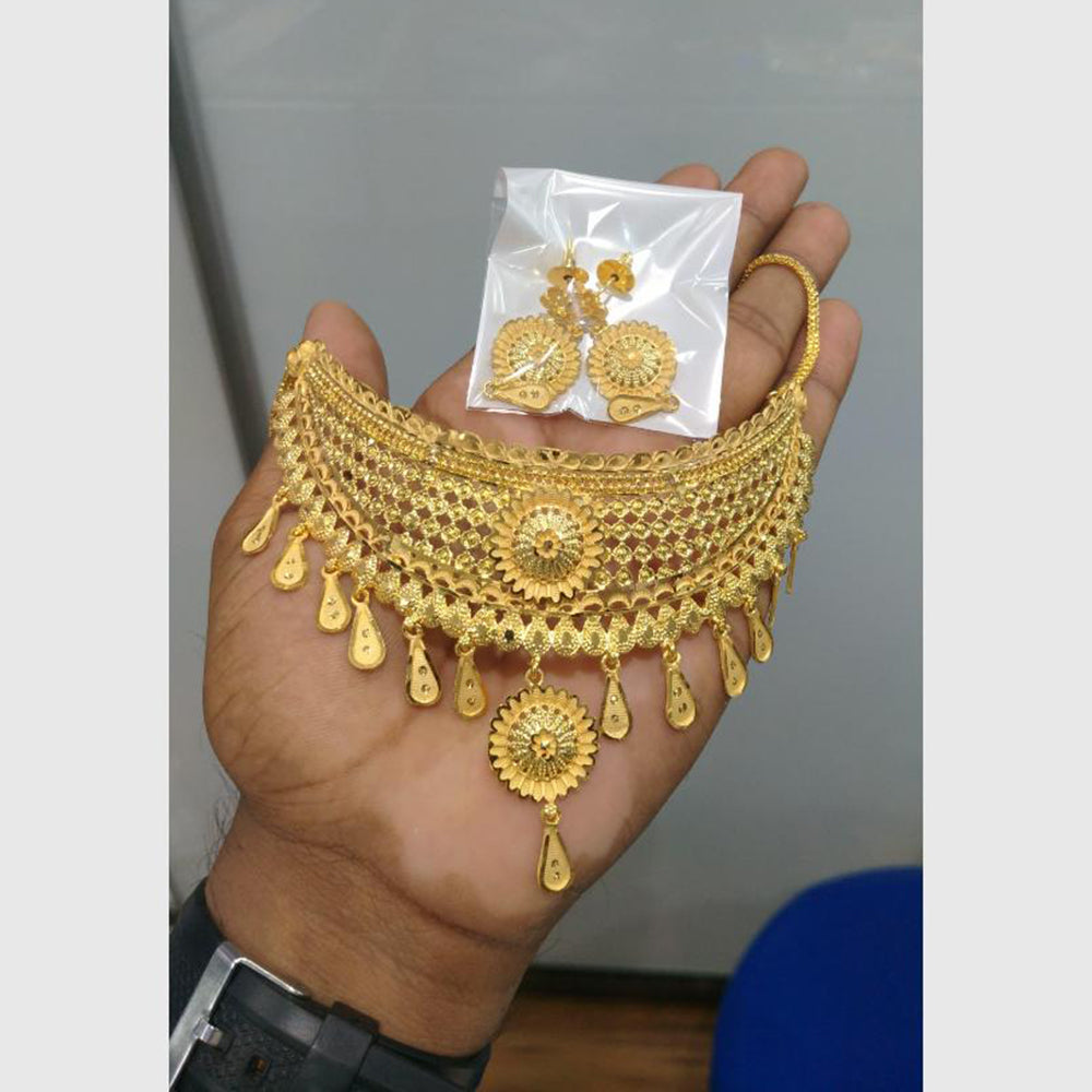 Pari Art Jewellery Trending Forming Stylish Necklace Set