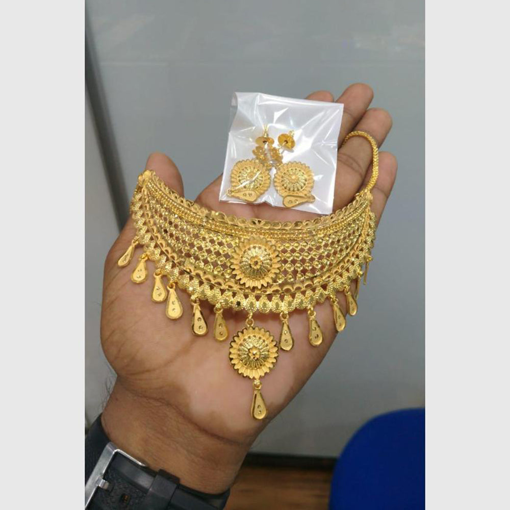 Pari Art Jewellery Trending Forming Stylish Necklace Set