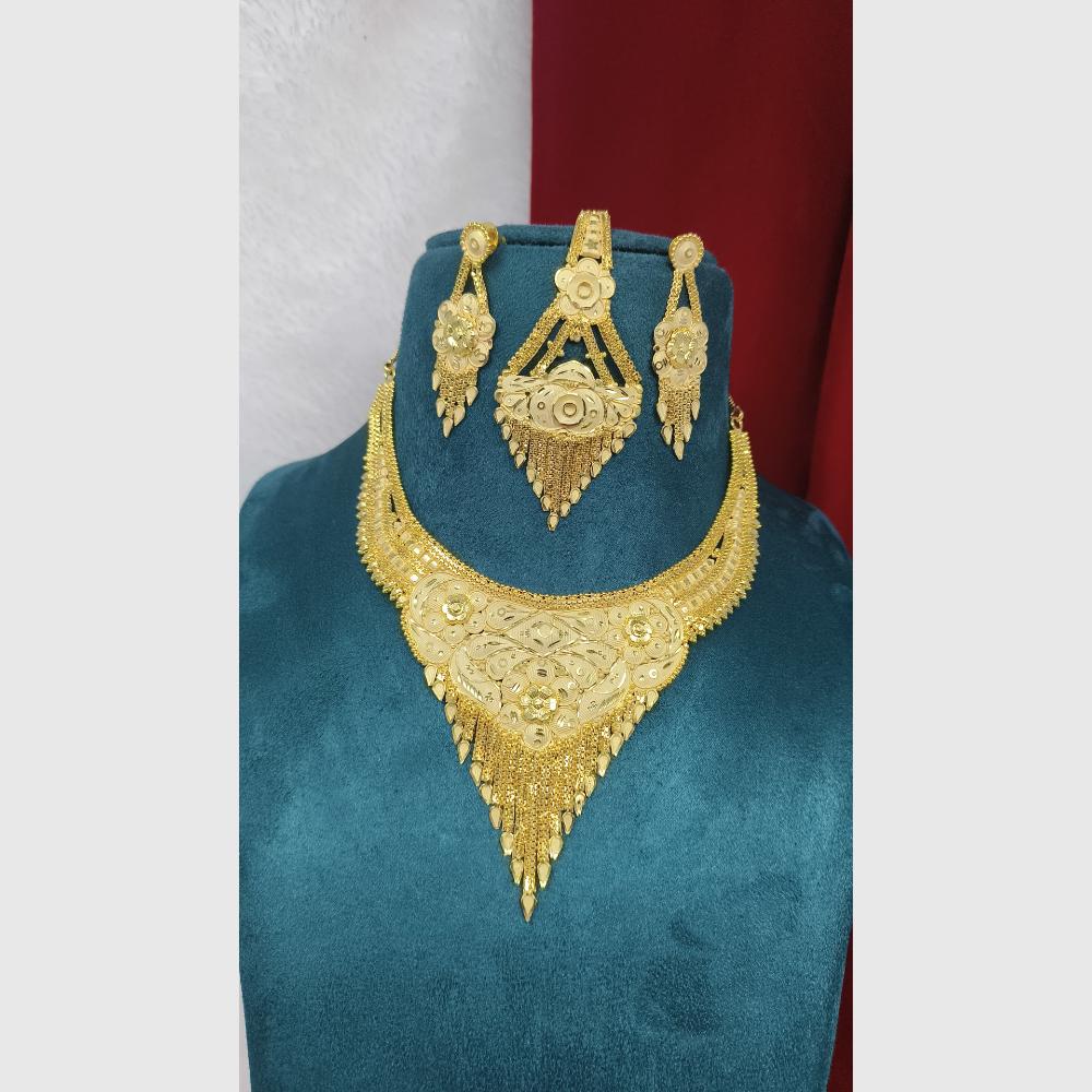 Pari Art Jewellery Trending Forming Stylish Necklace Set