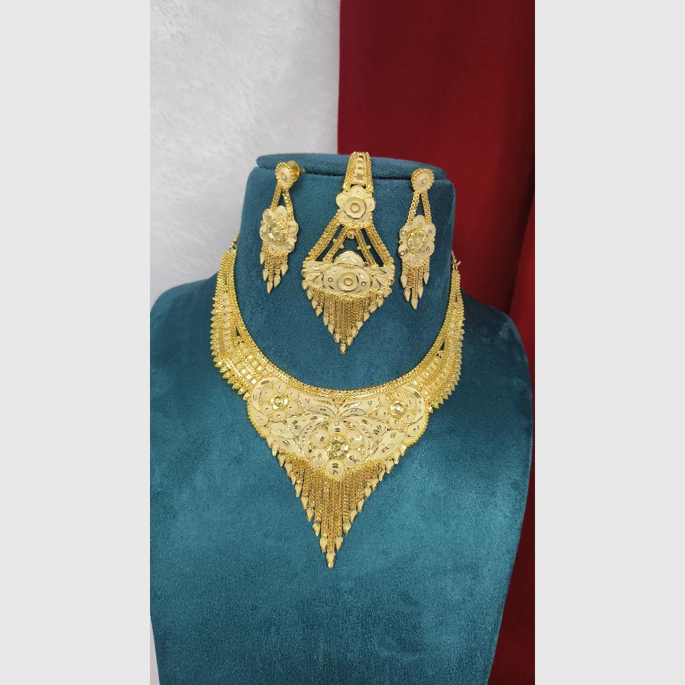 Pari Art Jewellery Trending Forming Stylish Necklace Set