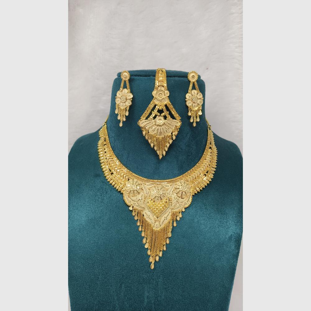 Pari Art Jewellery Trending Forming Stylish Necklace Set