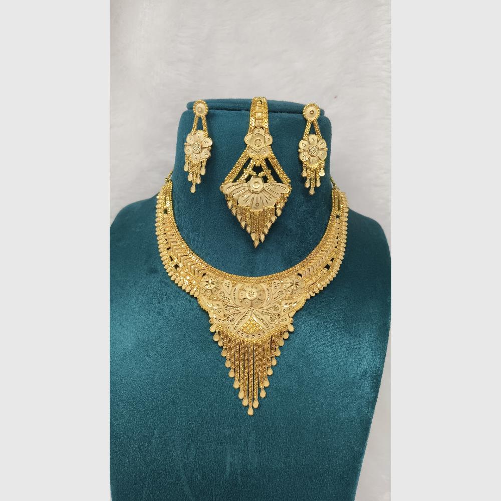 Pari Art Jewellery Trending Forming Stylish Necklace Set