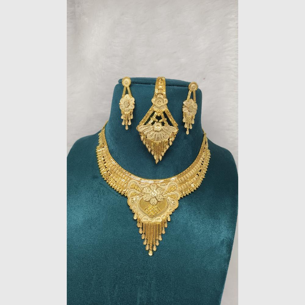 Pari Art Jewellery Trending Forming Stylish Necklace Set