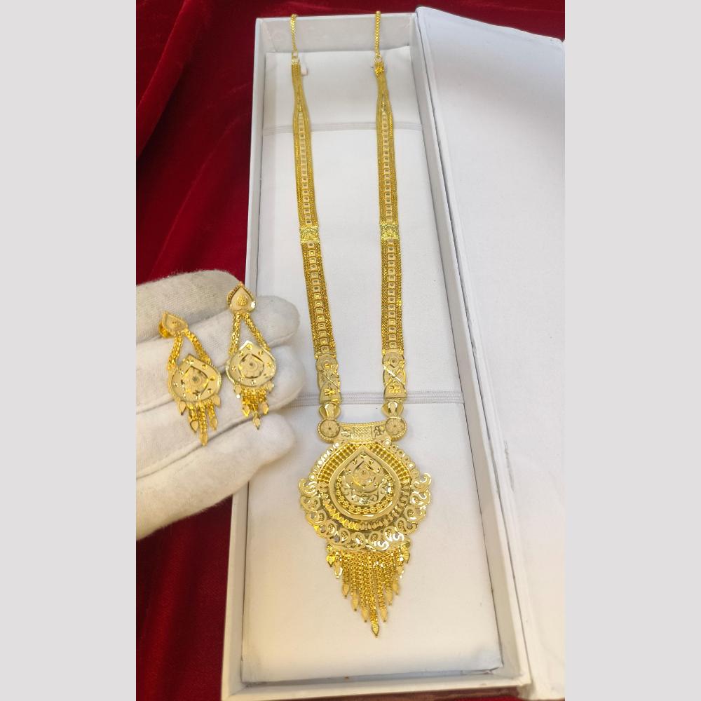 Pari Art Jewellery Royal Forming Rani Haar Necklace Set