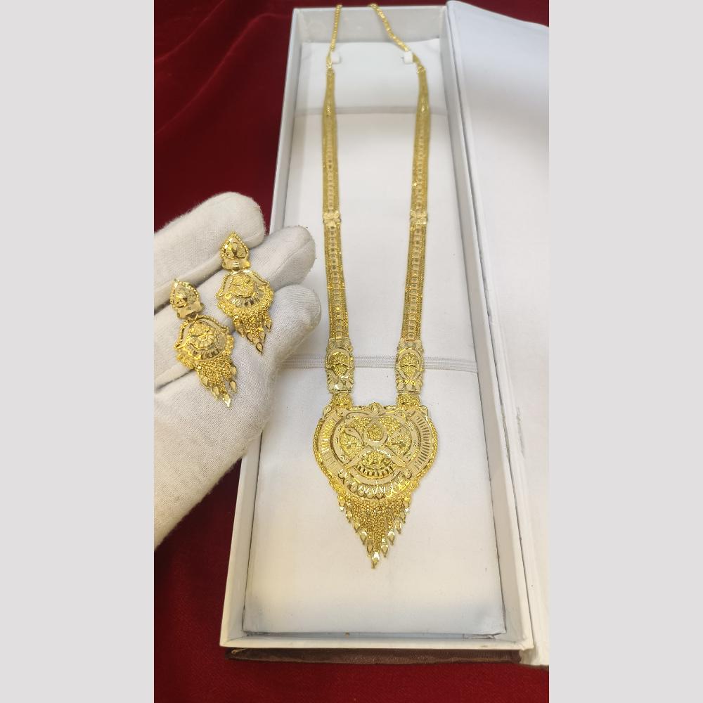 Pari Art Jewellery Royal Forming Rani Haar Necklace Set