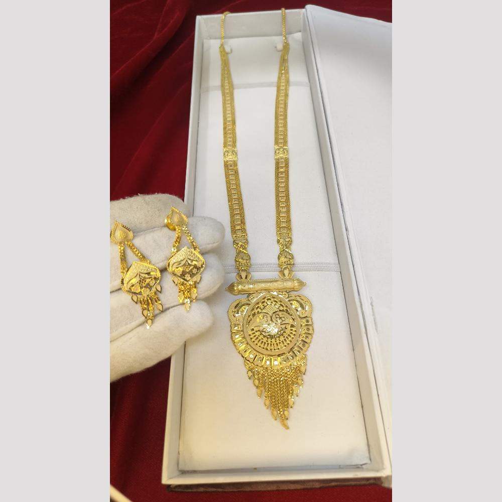 Pari Art Jewellery Royal Forming Rani Haar Necklace Set