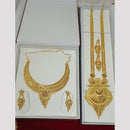Pari Art Jewellery Royal Forming Double Necklace Jewellery Set