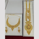 Pari Art Jewellery Royal Forming Double Necklace Jewellery Set