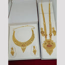 Pari Art Jewellery Royal Forming Double Necklace Jewellery Set