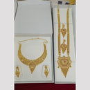Pari Art Jewellery Royal Forming Double Necklace Jewellery Set