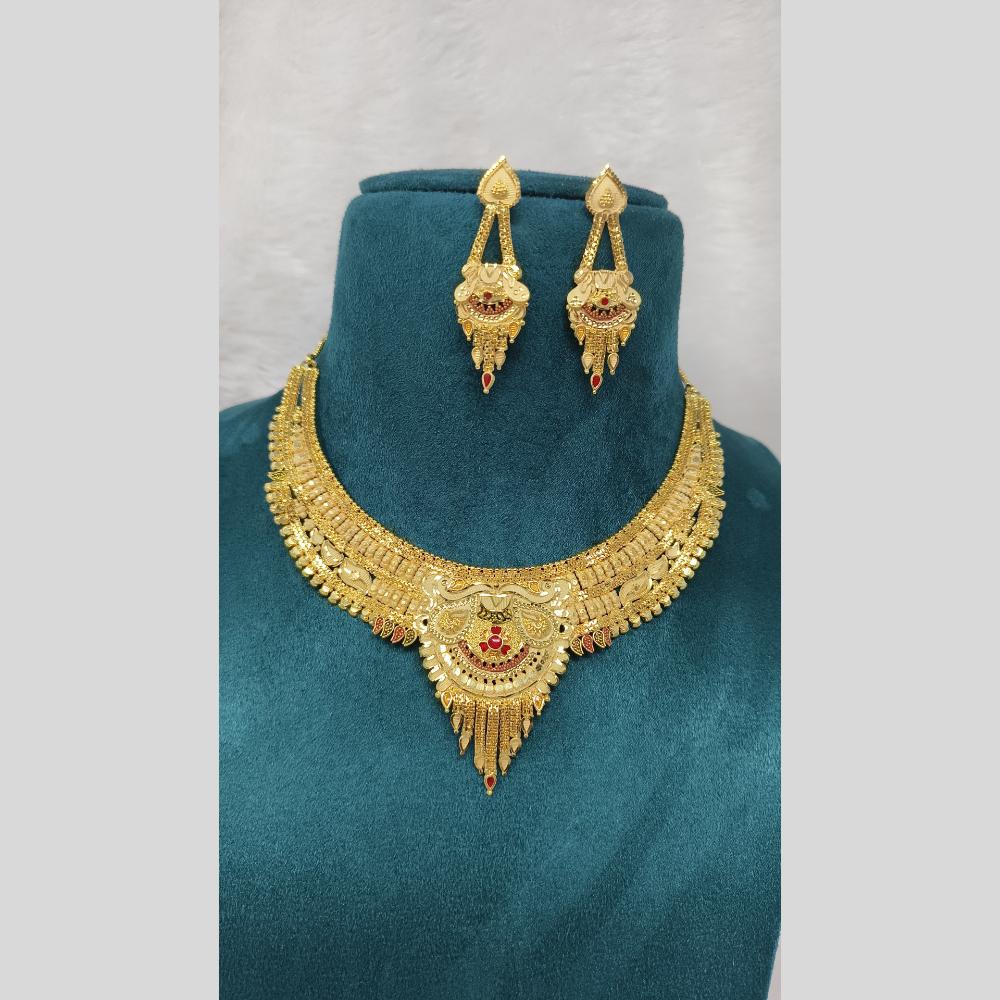 Pari Art Jewellery Trending Forming Elegance Necklace Set