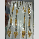 Pari Art Jewellery Delicate Traditional Forming with Black Beads Mangalsutra (1 Piece Only)