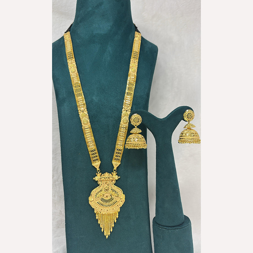 Pari Art Jewellery Trending Forming Elegance Long Necklace Set