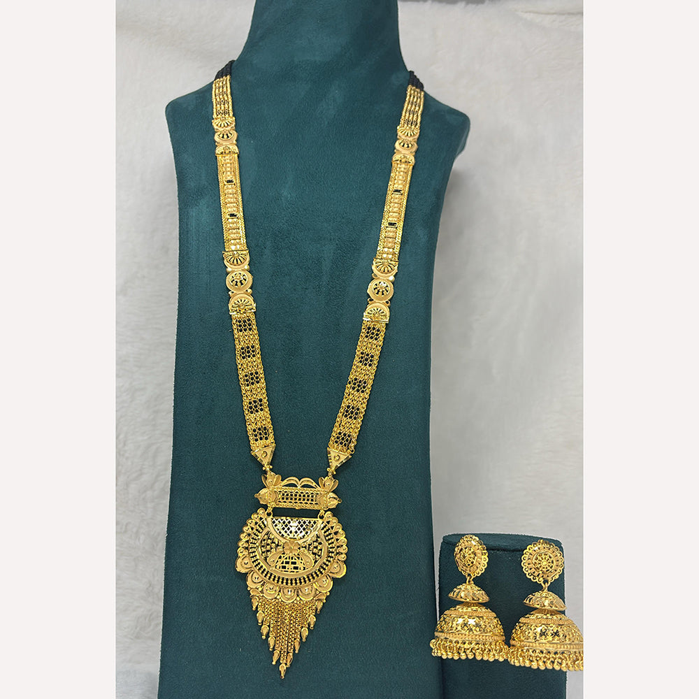 Pari Art Jewellery Trending Forming Elegance Long Necklace Set