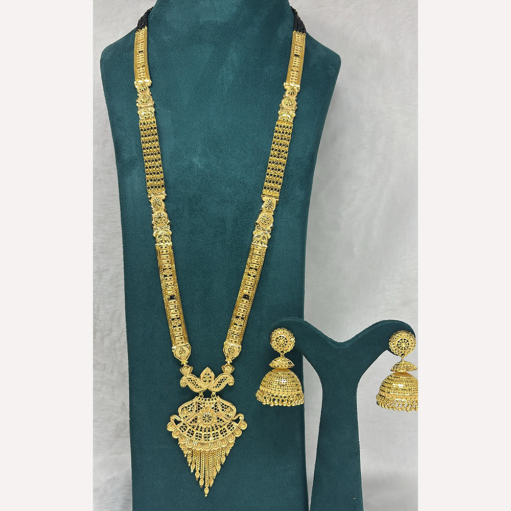 Pari Art Jewellery Trending Forming Elegance Long Necklace Set