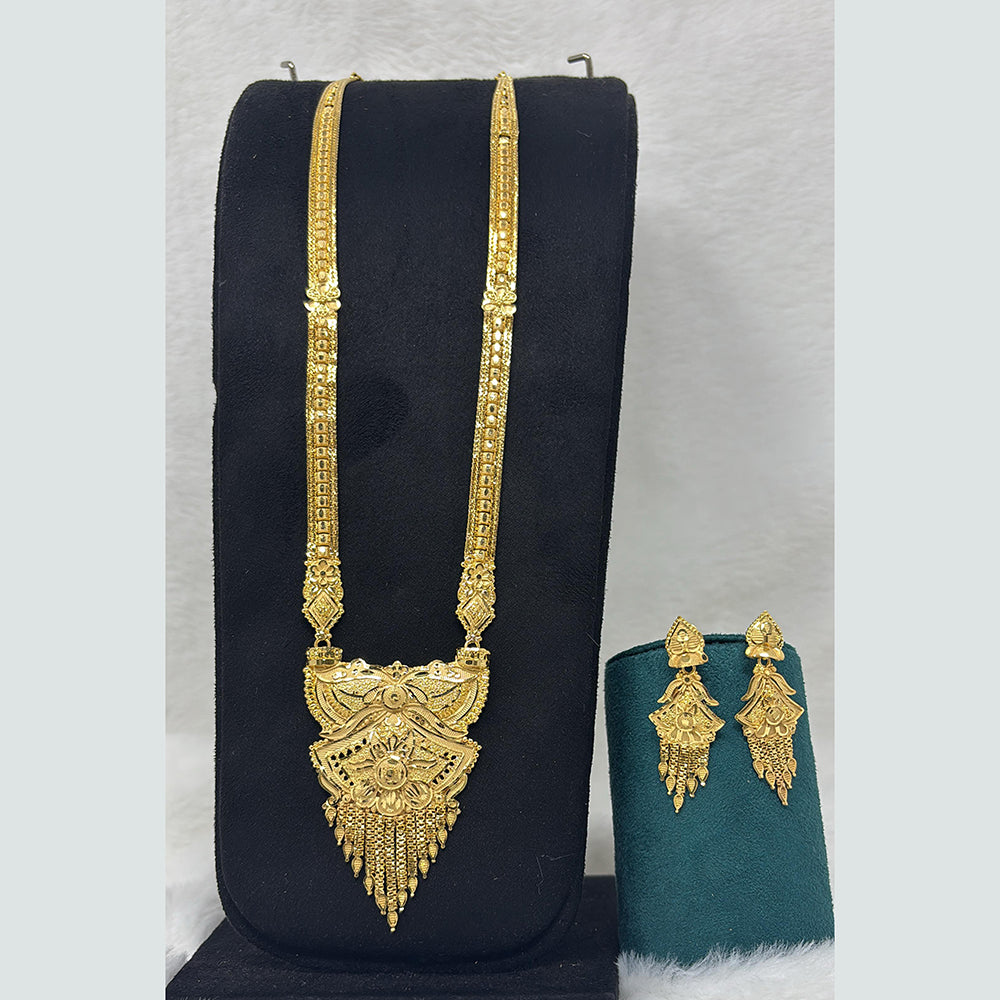 Pari Art Jewellery Trending Forming Elegance Long Necklace Set