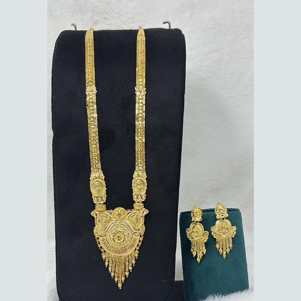 Pari Art Jewellery Trending Forming Elegance Long Necklace Set