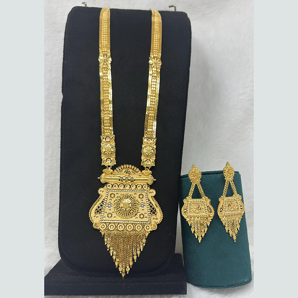 Pari Art Jewellery Trending Forming Elegance Long Necklace Set