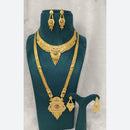 Pari Art Jewellery Royal Forming Double Necklace Jewellery Set