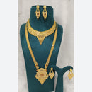 Pari Art Jewellery Royal Forming Double Necklace Jewellery Set