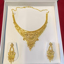 Pari Art Jewellery Forming Luxurious Floral Designer Jewellery Necklace Set 