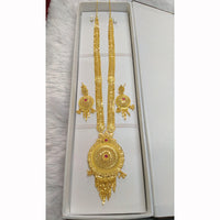 Pari Art Jewellery Forming Luxurious Jewellery Long Necklace Set