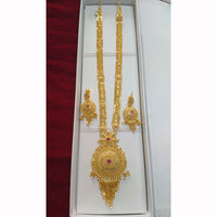 Pari Art Jewellery Forming Luxurious Jewellery Long Necklace Set