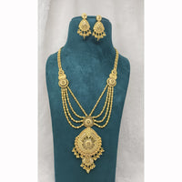 Pari Art Jewellery Forming Luxurious Jewellery Long Necklace Set