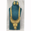 Pari Art Jewellery Royal Forming Double Necklace Jewellery Set