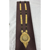 Pari Art Jewellery Designer Black Beads Forming Mangalsutra