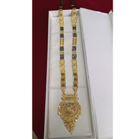 Pari Art Jewellery Designer Black Beads Forming Mangalsutra