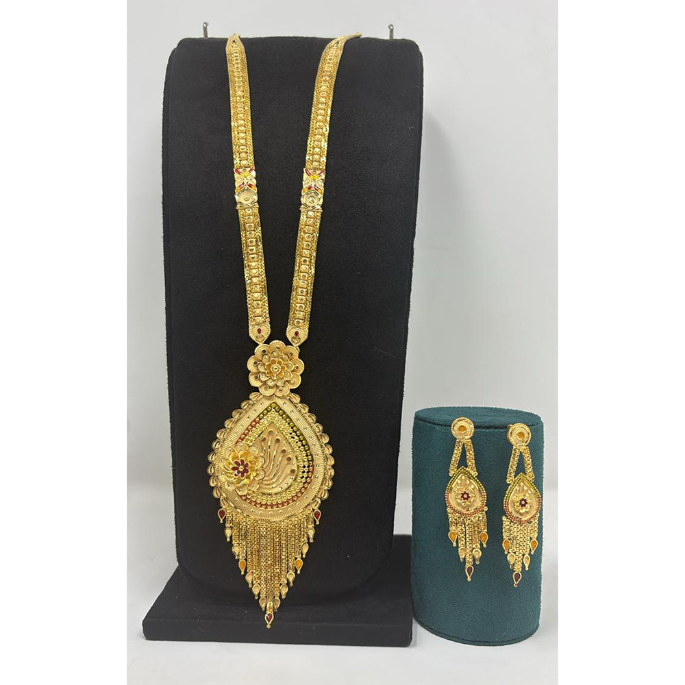 Pari Art Jewellery Forming Heritage Long Necklace Set