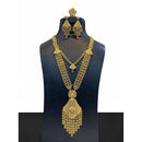 Pari Art Jewellery Forming Dubai Big Heavy Desing Necklace Set 